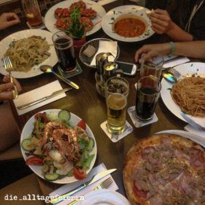 Essen beim Italiener