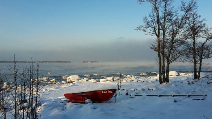 Estland-SeeimWinter