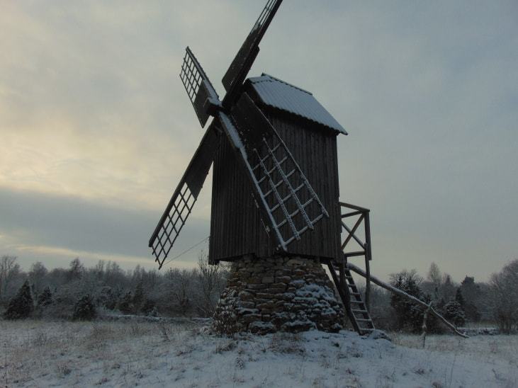 Estland-Windmuehle Estland-Windmuehle