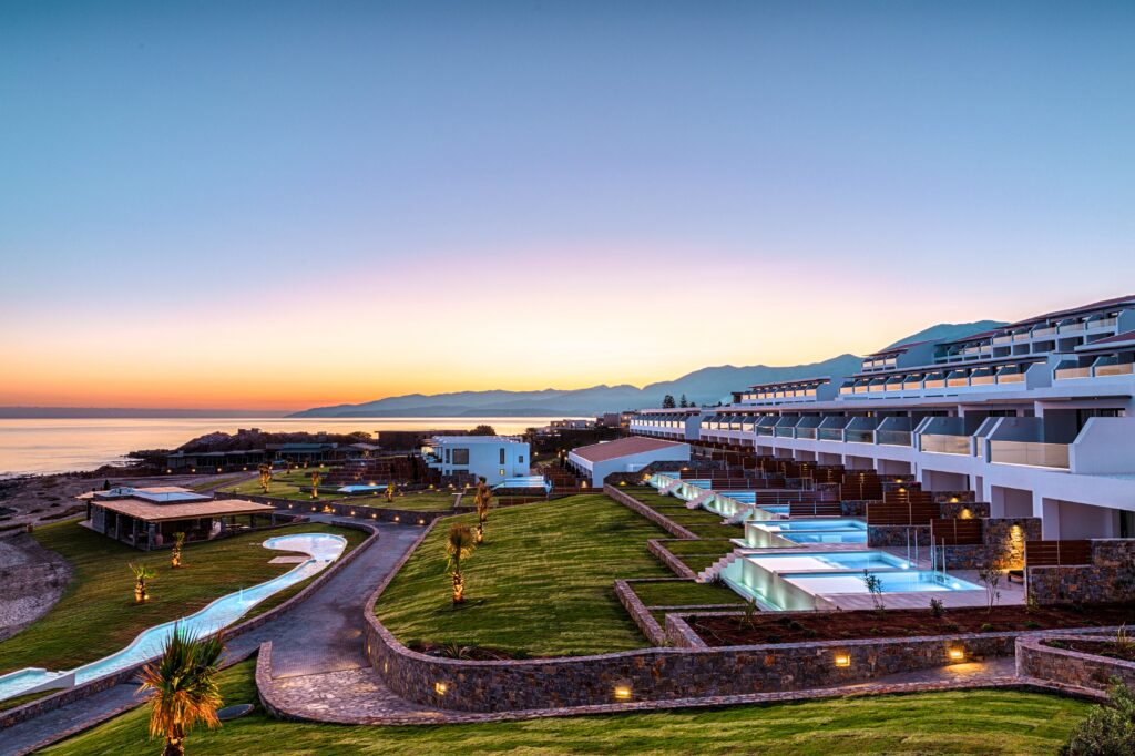 Kreta-Abaton-Island-Resort-Spa-View-over-Resort Kreta-Abaton-Island-Resort-Spa-View-over-Resort